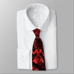Victoriana Gothic Baphomet Devil Magic Tie<br><div class="desc">This Baphomet pattern was made from a number of Victorian and stylistic Gothic images. It all makes for a very witchy and mystical pattern.</div>