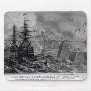 Victorious Bombardment of Vera Cruz Mouse Mat
