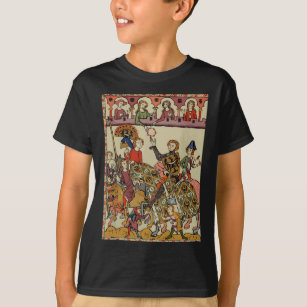 Victorious Knight, 14th Century Mediaeval Art T-Shirt