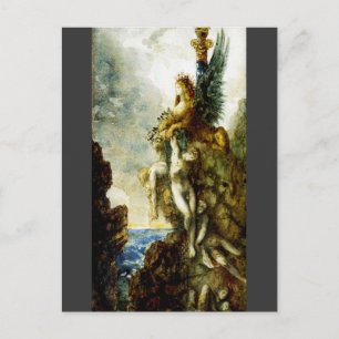 Victorious Sphinx by Gustave Moreau Postcard