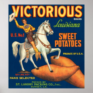 Victorious Sweet Potatoes Poster