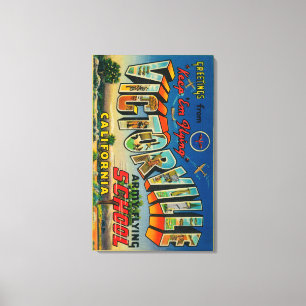 Victorville, California - Army Flying School Canvas Print