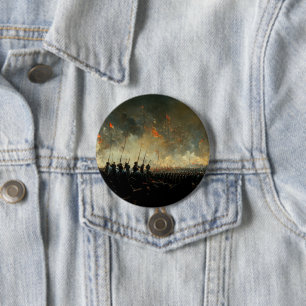 Victory 7.5 Cm Round Badge