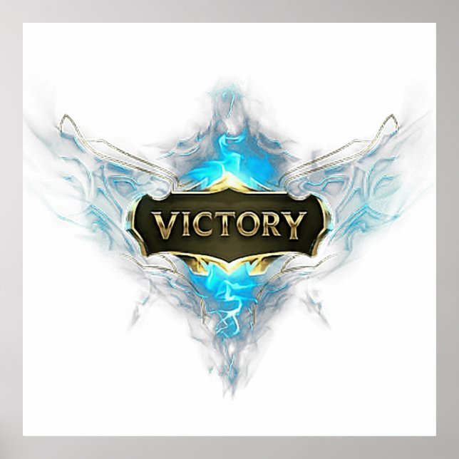Victory - A Symbol of Triumph and Achievement Poster (Front)