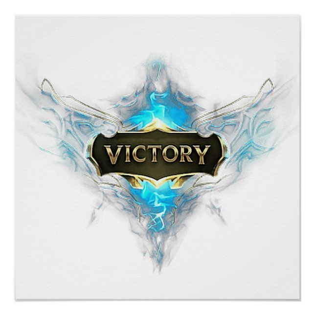 Victory - A Symbol of Triumph and Achievement Poster (Front)