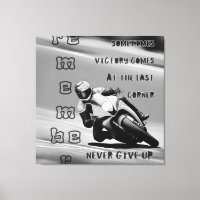 Victory at the Last Corner Never Give Up Mono