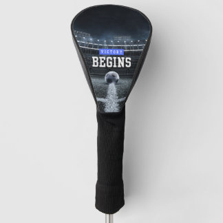 Victory Begins Here - Motivational Golf Head Cover