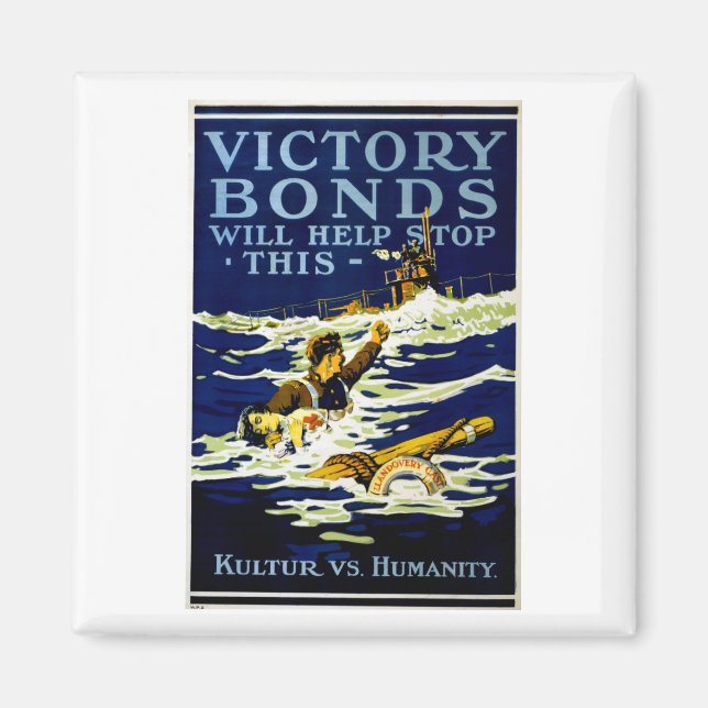 Victory Bonds Will Help Stop This Magnet (Front)