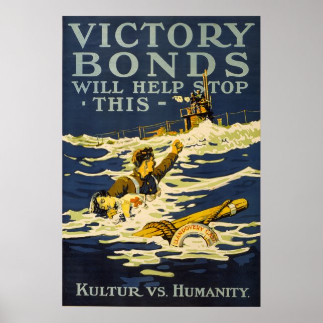 Victory Bonds Will Help Stop This - Poster (Front)