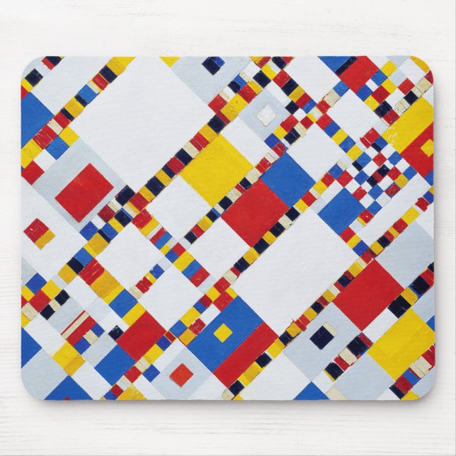 Victory Boogie Woogie, Mondrian Mouse Mat (Front)