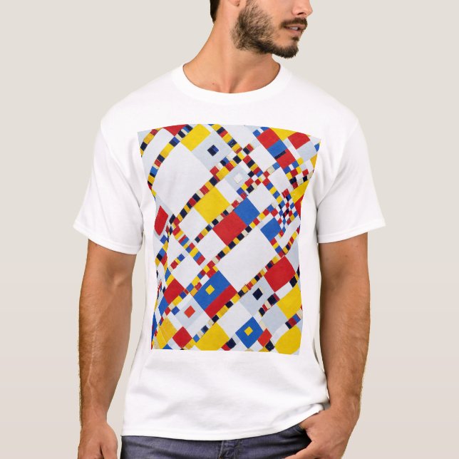 Victory Boogie Woogie, Mondrian T-Shirt (Front)