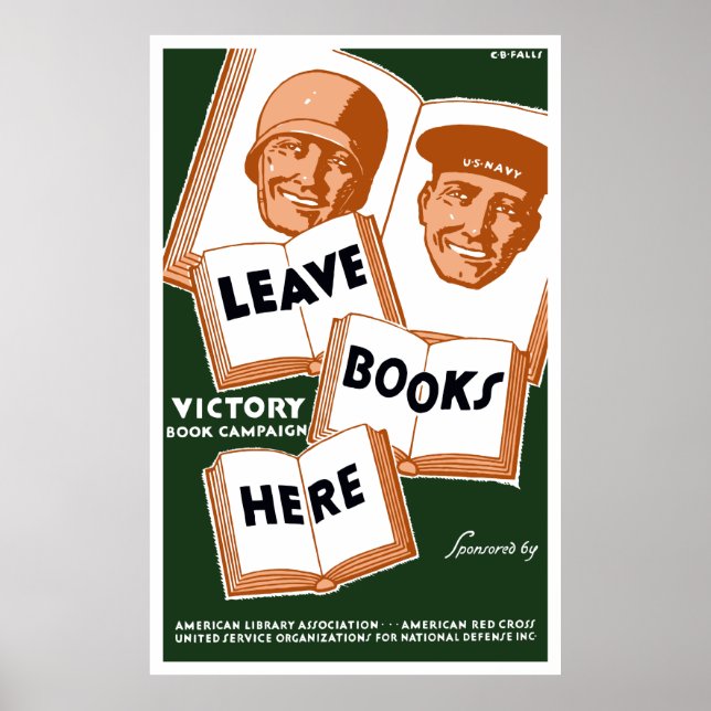 Victory Book Campaign Poster (Front)