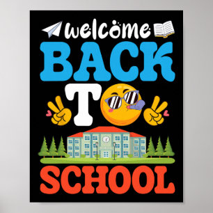 Victory Emotion And Peace Welcome Back To School S Poster