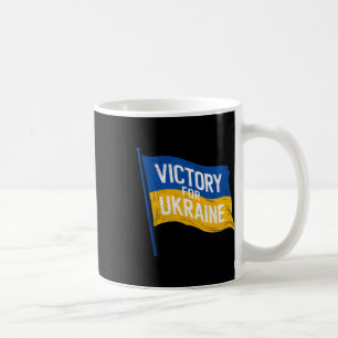 Victory For Ukraine Flag Coffee Mug