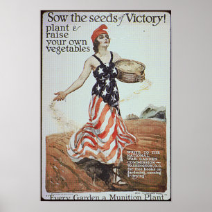 Victory Garden Ad Poster