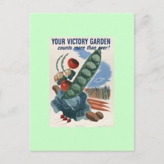 Victory Garden Postcard