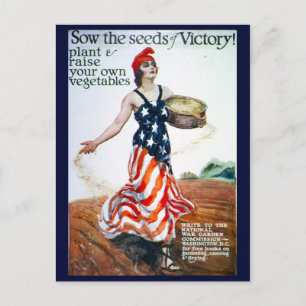Victory Garden Postcard