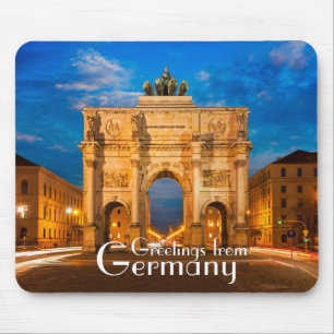 Victory Gate Munich Germany Mouse Mat