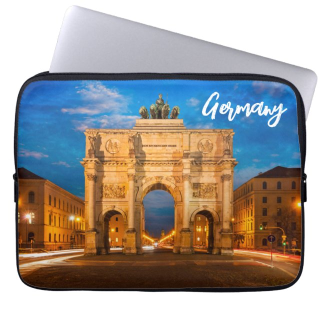 Victory Gates Germany Laptop Sleeve (Front)