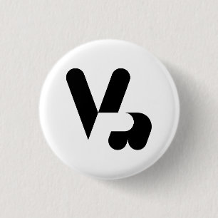 Victory Hand Symbol 3 Cm Round Badge