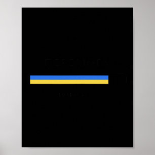 Victory Loading Ukraine Freedom Ukrainian Flag  Poster