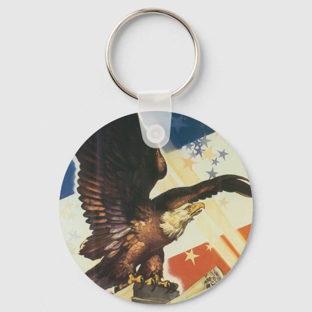 Victory - Now You Can Invest In It! Key Ring (Front)