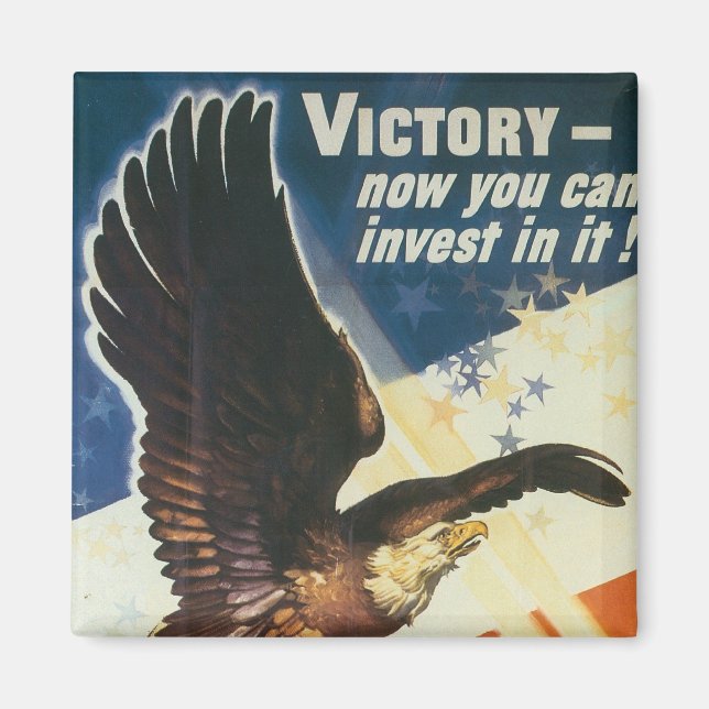 Victory - Now You Can Invest In It! Magnet (Front)
