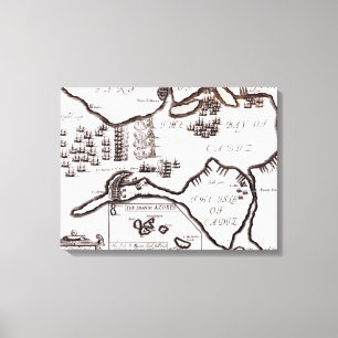 Victory of the English Royal Navy Canvas Print
