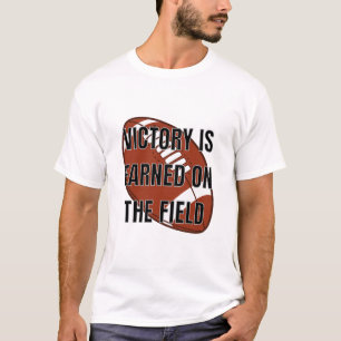 Victory on the Field - Football T-Shirt
