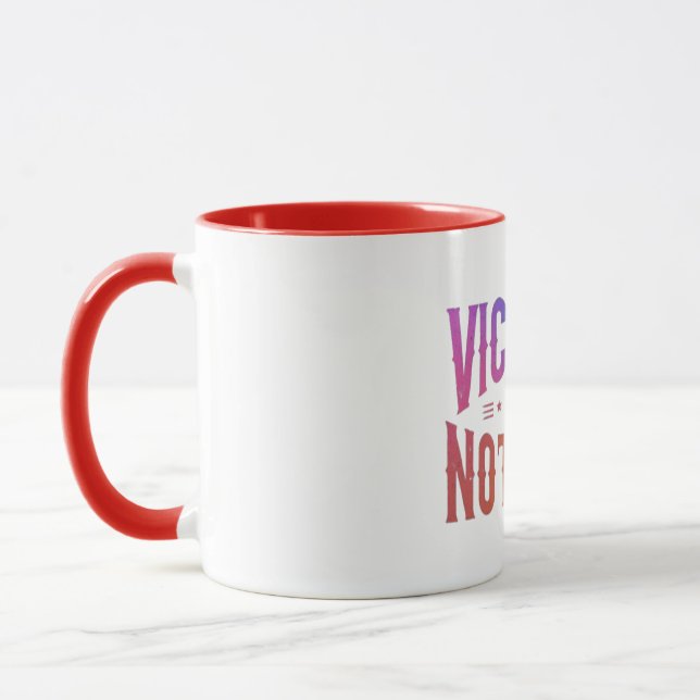 Victory or Nothing  Mug (Left)