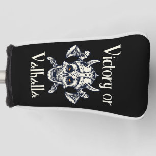 Victory or Valhalla - Skull  Golf Head Cover