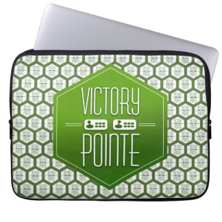 Victory Pointe All-Over Logo Laptop Sleeve