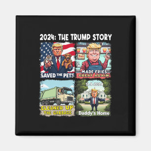 Victory Trump 2024 Greatest Comebyck Inauguration  Magnet