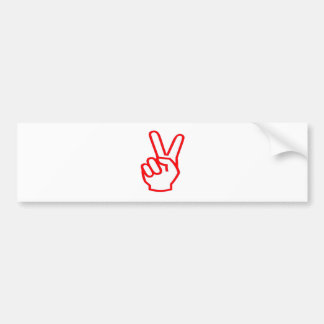 VICTORY  Winner:  Sale Force Motivation Symbol Bumper Sticker
