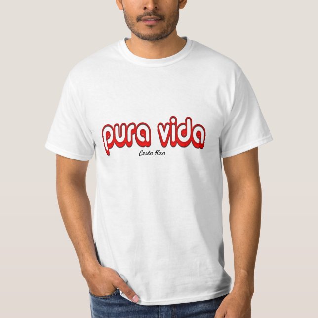 Vida, Costa Rica T-Shirt (Front)