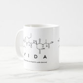 Vida peptide name mug (Front Left)