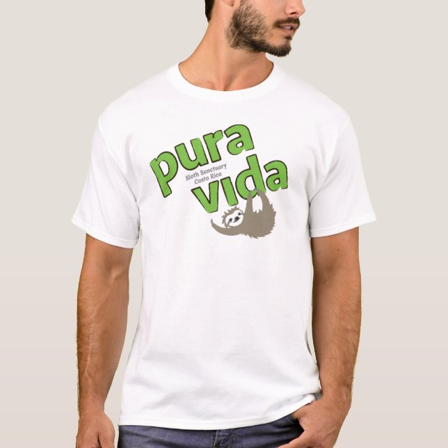 Vida Sloth Sanctuary Tee (Front)