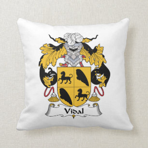 Vidal Family Crest Cushion
