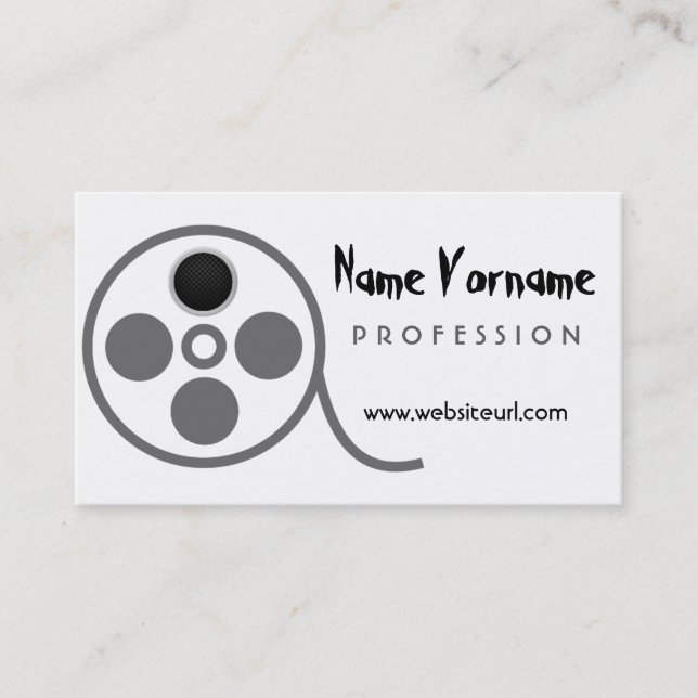 video business card (Front)