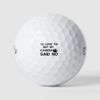VIDEO CAMERA GOLF BALLS