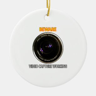 Video CAPTURE Working jGibney ART1 The MUSEUM Zazz Ceramic Tree Decoration