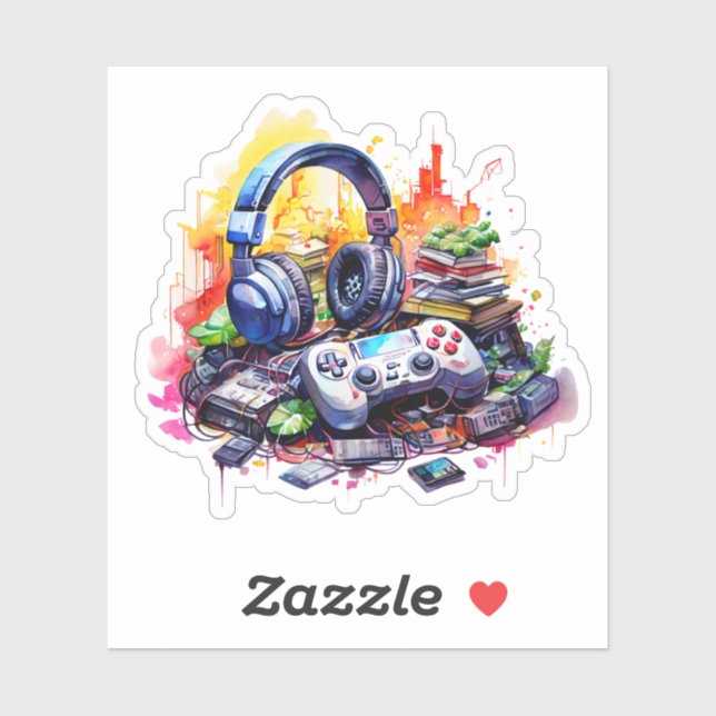 Video Controller, Headphones, Books Teen (Sheet)