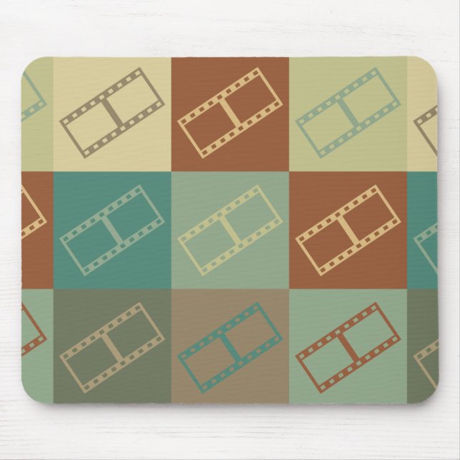 Video Editing Pop Art Mouse Mat (Front)