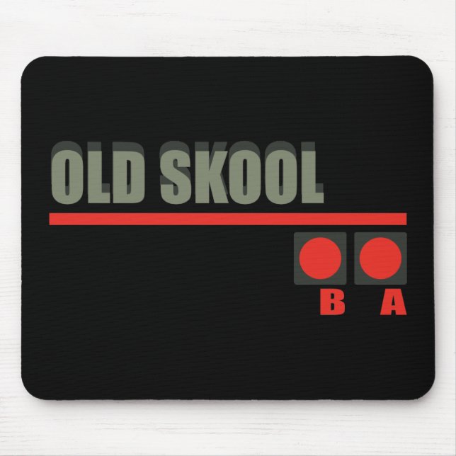 Video Game 101 at Old School Mouse Mat (Front)