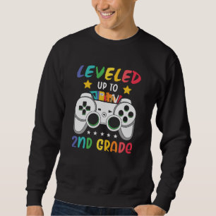 Video Game 2nd Grade Back To School Kids Gift Sweatshirt
