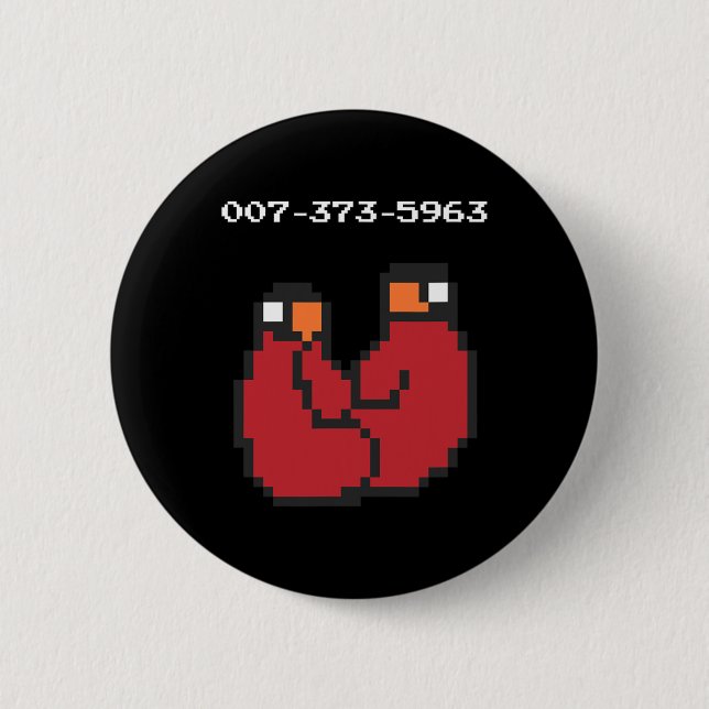 Video Game 90s 45s Codes Funny Gift  6 Cm Round Badge (Front)