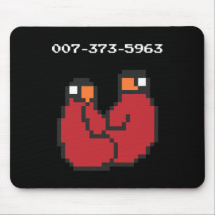 Video Game 90s 45s Codes Funny Gift Mouse Mat