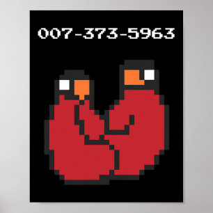 Video Game 90s 45s Codes Funny Gift  Poster