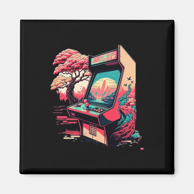 Video Game Arcade  Magnet (Front)