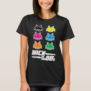 Video Game Back To The 80's slogan 80s 90s Vintage T-Shirt